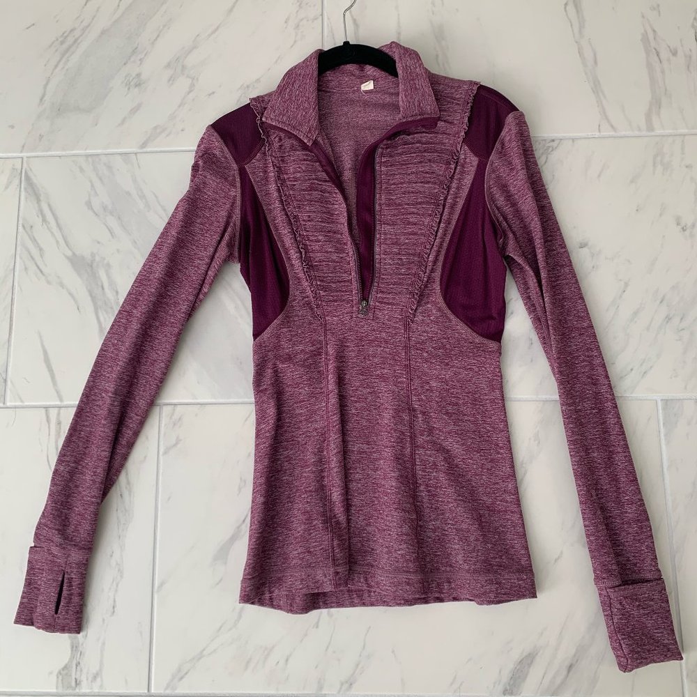 Purple Lululemon Quarter-Zip